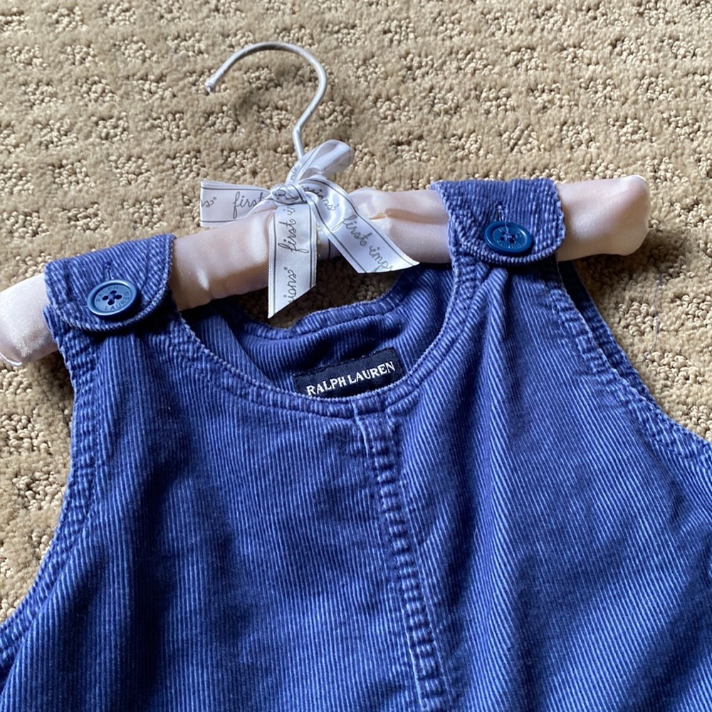 Blue Corduroy Ralph Lauren Dress 4T